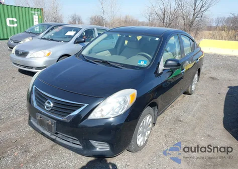 2012 Nissan Versa 1.6 Sv из США, поврежденный, VIN 3N1CN7AP6CL852866
